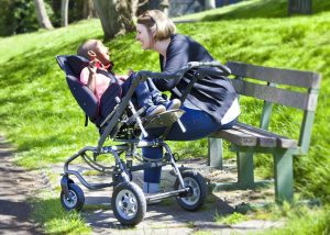 Swirl Rearward - child in pushchair