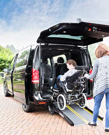Wheelchair accessible vehicle