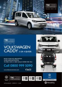 Volkswagen Caddy 3 or 4 Seater