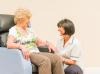 Lady with Carer