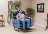 Larger gentleman in bariatric chair